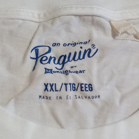 Original Penguin Mens Tee T Shirt Extra Extra Large 2XL Summer Exercise NEW - Picture 2 of 4
